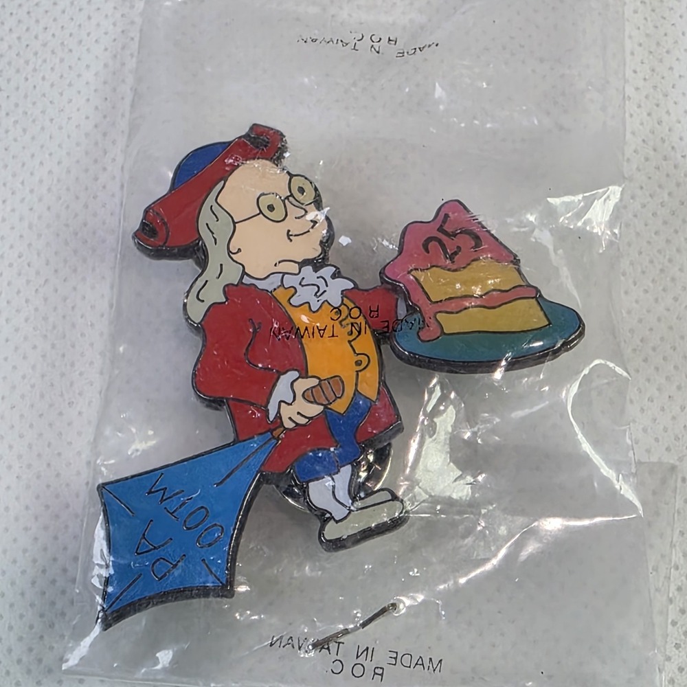 2005 25 Years Pennsylvania Benjamin Franklin Odyssey Of‎ The Mind OotM Lapel Pin
